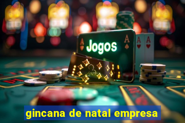 gincana de natal empresa